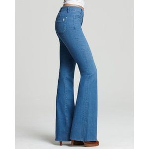 Mih Jeans Marrakesh Mid Rise Kick Flare Reed Wash